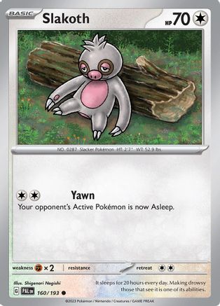 Slakoth 160/193 - Common