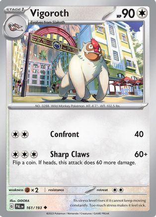 Vigoroth 161/193 - Uncommon