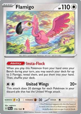 Flamigo 170/193 - Uncommon