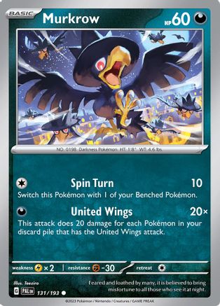 Murkrow 131/193 - Common