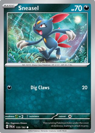 Sneasel 133/193 - Common
