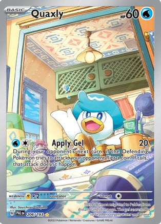 Quaxly 206/193 - Illustration Rare - Holofoil