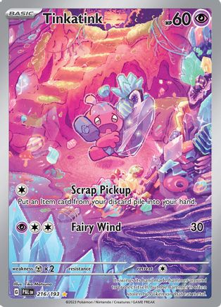 Tinkatink 216/193 - Illustration Rare - Holofoil