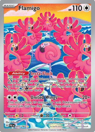 Flamigo 227/193 - Illustration Rare - Holofoil