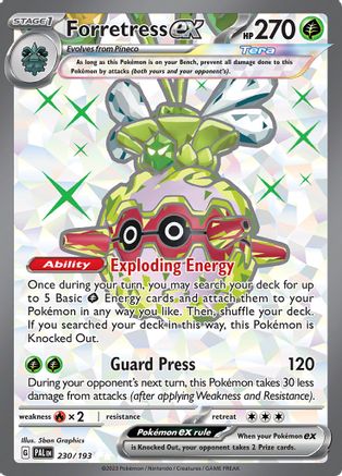 Forretress ex 230/193 - Ultra Rare - Holofoil