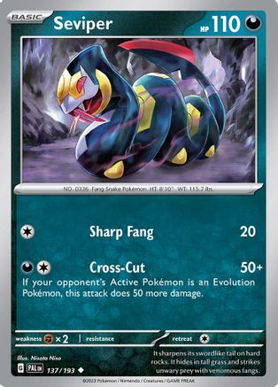 Seviper 137/193 - Uncommon