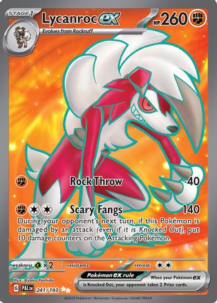 Lycanroc ex 241/193 - Ultra Rare - Holofoil