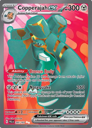 Copperajah ex 245/193 - Ultra Rare - Holofoil