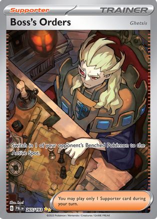 Boss's Orders 265/193 - Special Illustration Rare - Holofoil