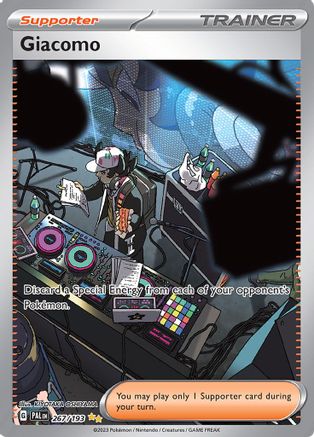 Giacomo 267/193 - Special Illustration Rare - Holofoil