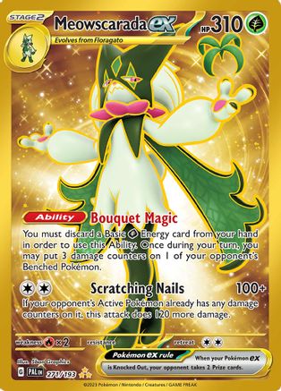 Meowscarada ex 271/193 - Hyper Rare - Holofoil