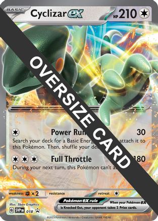 Cyclizar ex 018 - Promo - Holofoil