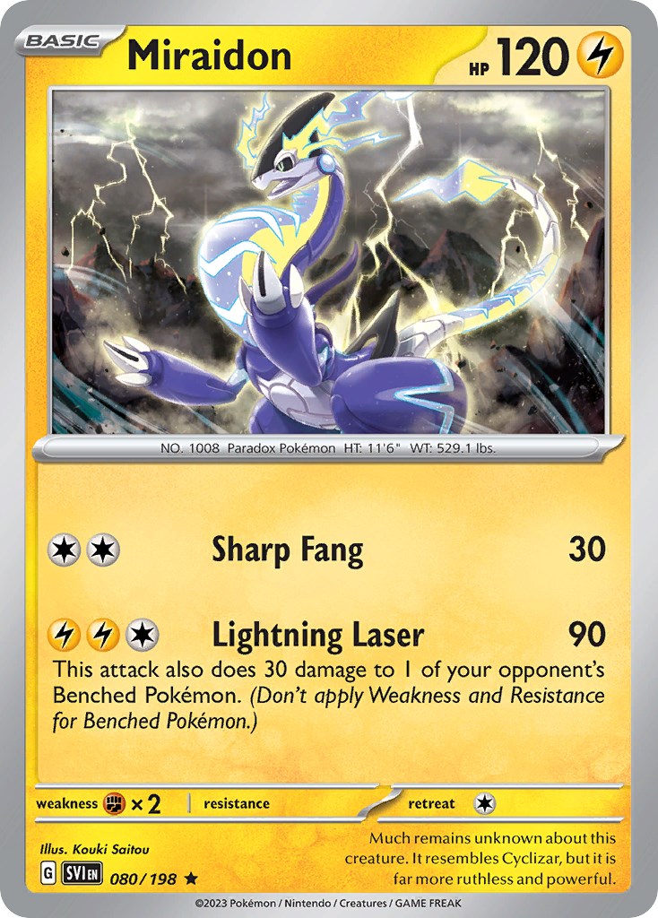 Miraidon 080/198 - Rare