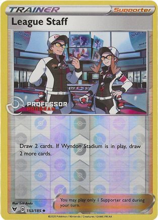 League Staff 153 - Promo - Reverse Holofoil