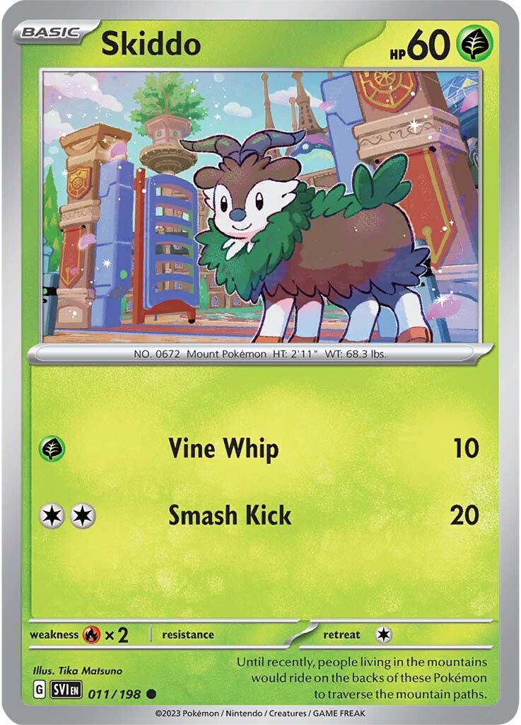 Skiddo 011/198 - Common