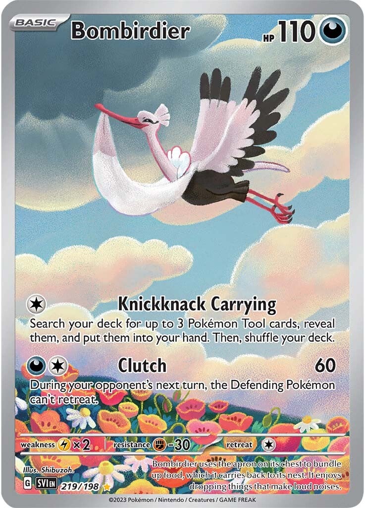 Bombirdier 219/198 - Illustration Rare - Holofoil