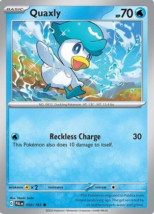 Quaxly 050/193 - Common - Holofoil