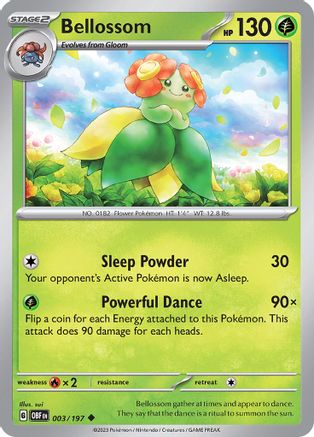 Bellossom 003/197 - Uncommon