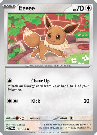 Eevee 166/197 - Common