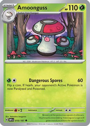 Amoonguss 010/197 - Uncommon