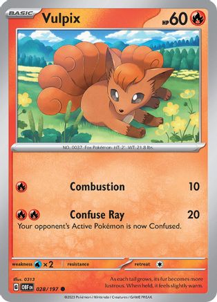 Vulpix 028/197 - Common