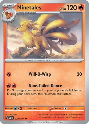 Ninetales 029/197 - Uncommon