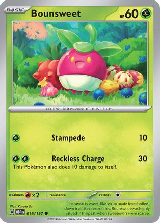 Bounsweet 016/197 - Common