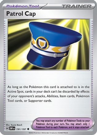 Patrol Cap 191/197 - Uncommon