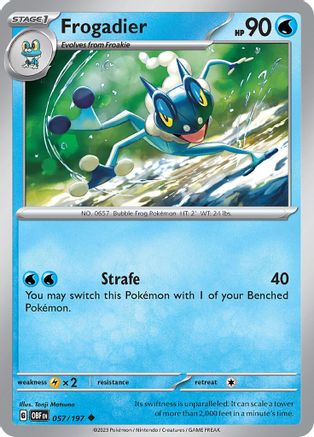 Frogadier 057/197 - Uncommon