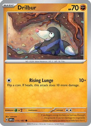 Drilbur 111/197 - Common