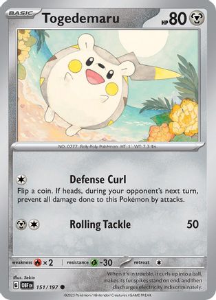 Togedemaru 151/197 - Common