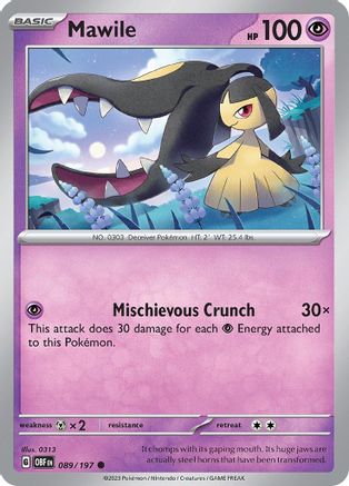 Mawile 089/197 - Common