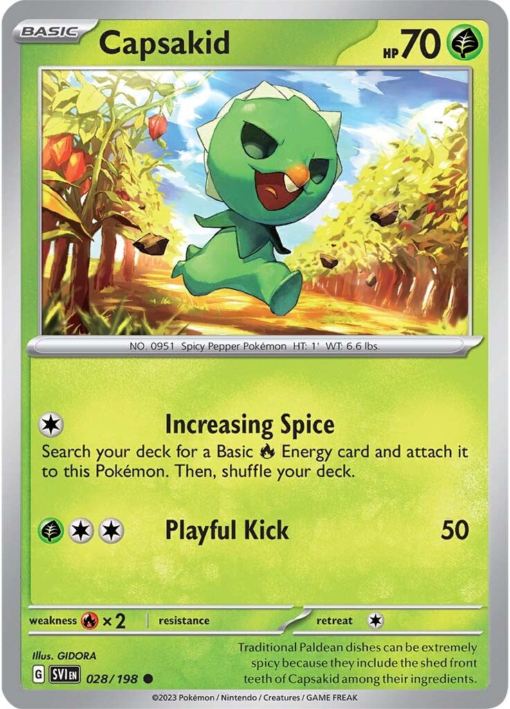 Capsakid 028/198 - Common