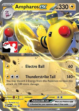 Ampharos ex 016 - Promo