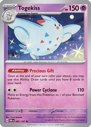 Togekiss 085/197 - Rare