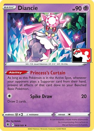 Diancie 068 - Rare