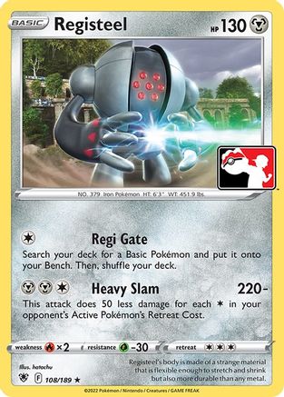 Registeel 108/189 - Rare