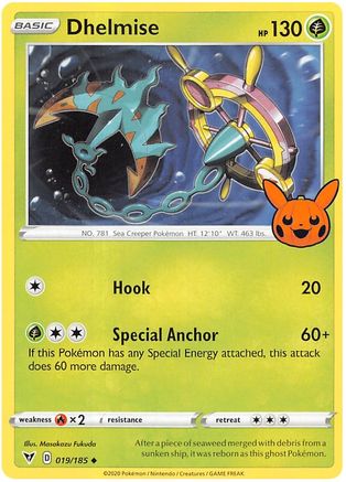 Dhelmise 019/185 - Uncommon