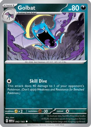 Golbat 042/165 - Uncommon