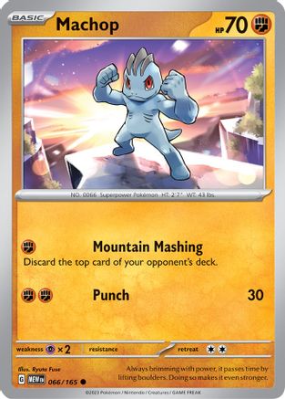 Machop 066/165 - Common
