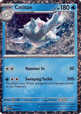 Cetitan 005/015 - Promo - Holofoil