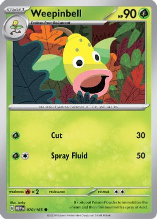 Weepinbell 070/165 - Common