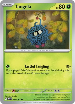 Tangela 114/165 - Common