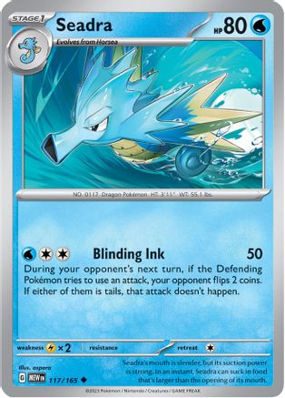 Seadra 117/165 - Uncommon