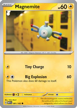 Magnemite 081/165 - Common