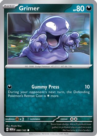 Grimer 088/165 - Common