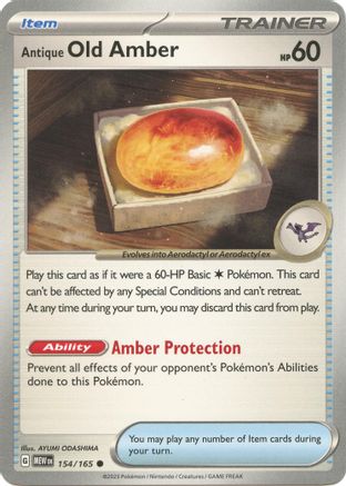 Antique Old Amber 154/165 - Common