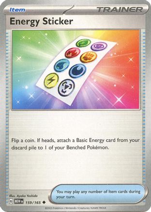 Energy Sticker 159/165 - Uncommon
