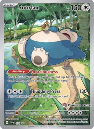 Snorlax 051 - Promo - Holofoil