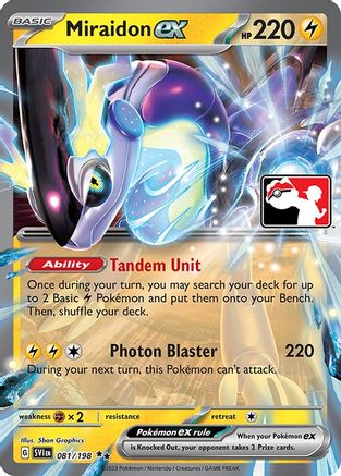 Miraidon ex 081/198 - Double Rare - Holofoil